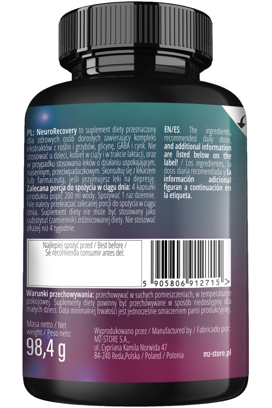 Neuro Recovery — opis